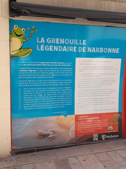 La Petite Pelerine Apartman Narbonne Kültér fotó